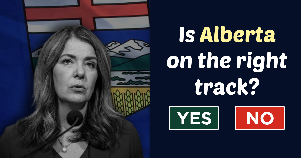 Is Alberta on the right track?
