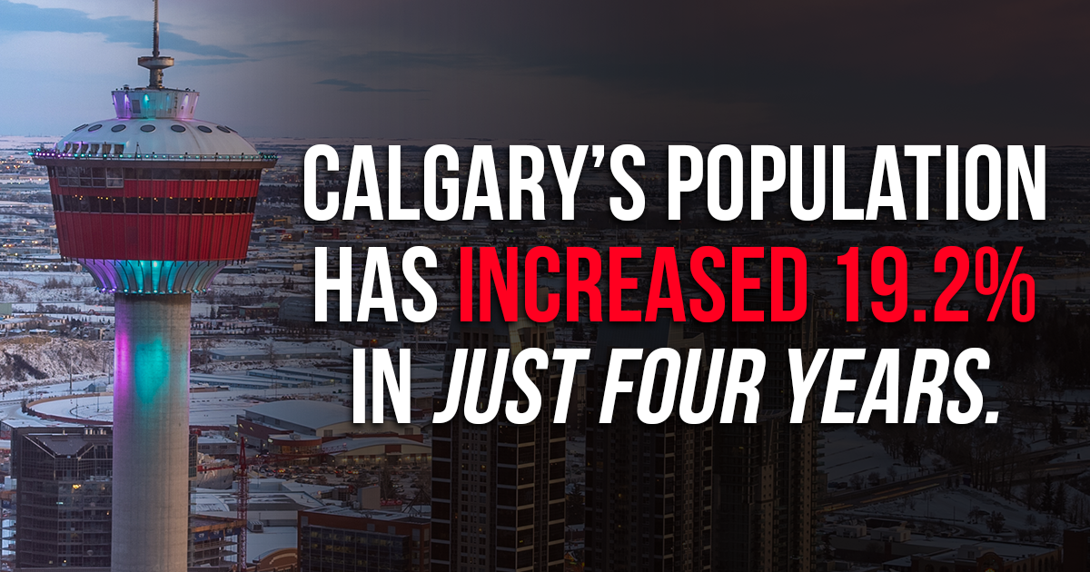 Calgary’s Rapid Population Growth and Demographic Change